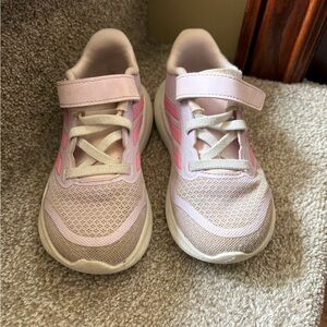 Adidas toddler size 9 girls sneakers